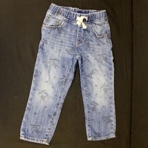 Astronaut Denim Drawstring Jeans